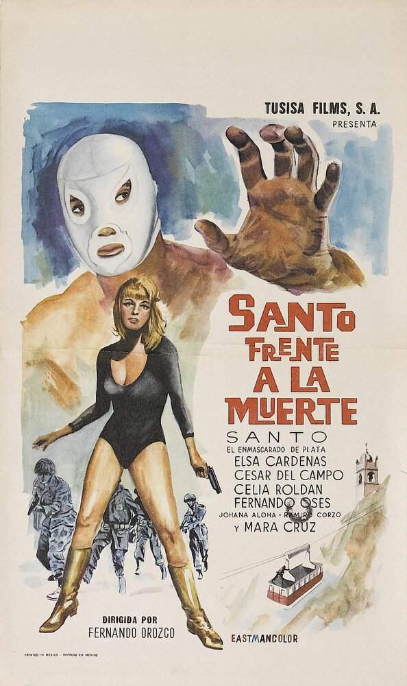 Santo frente a la muerte (1969) постер