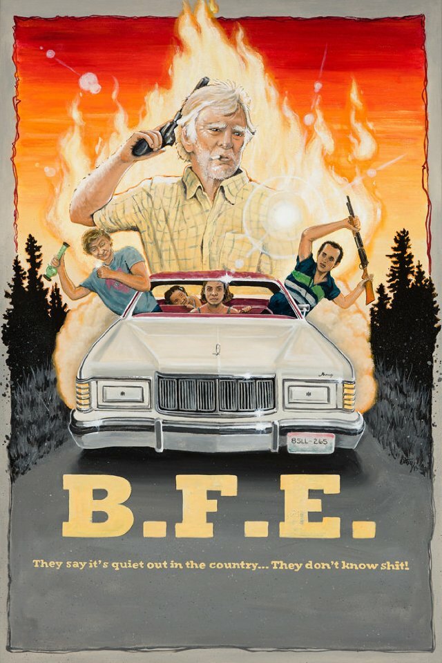 B.F.E. (2014) постер