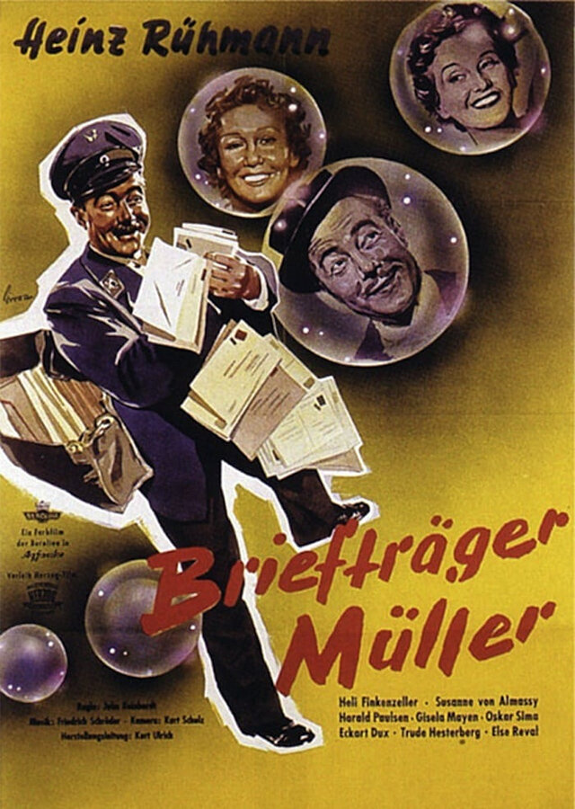 Почтальон Мюллер (1953) постер