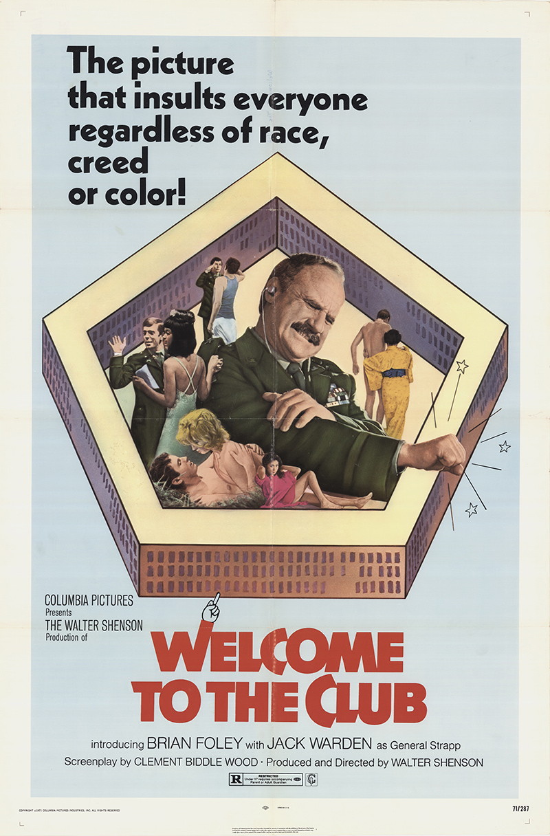 Добро пожаловать в клуб (1971) постер
