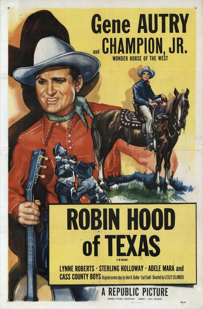 Техасский Робин Гуд (1947) постер