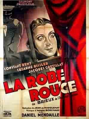 La robe rouge (1934) постер