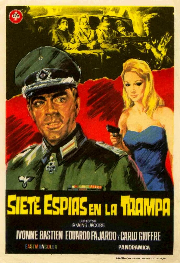 Trappola per sette spie (1966) постер