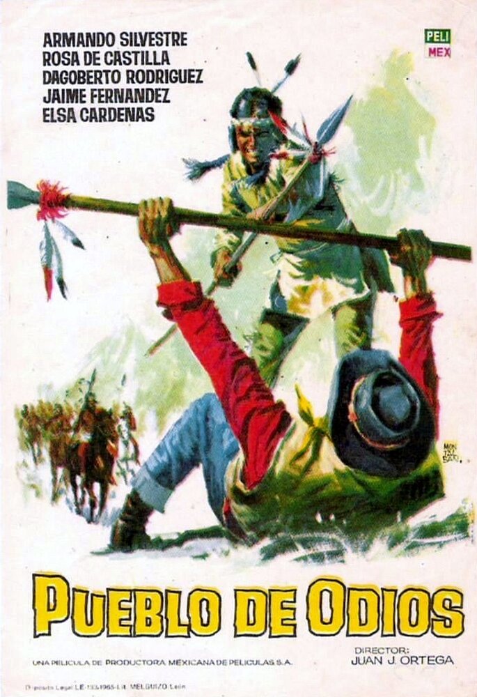 Pueblo de odios (1962) постер