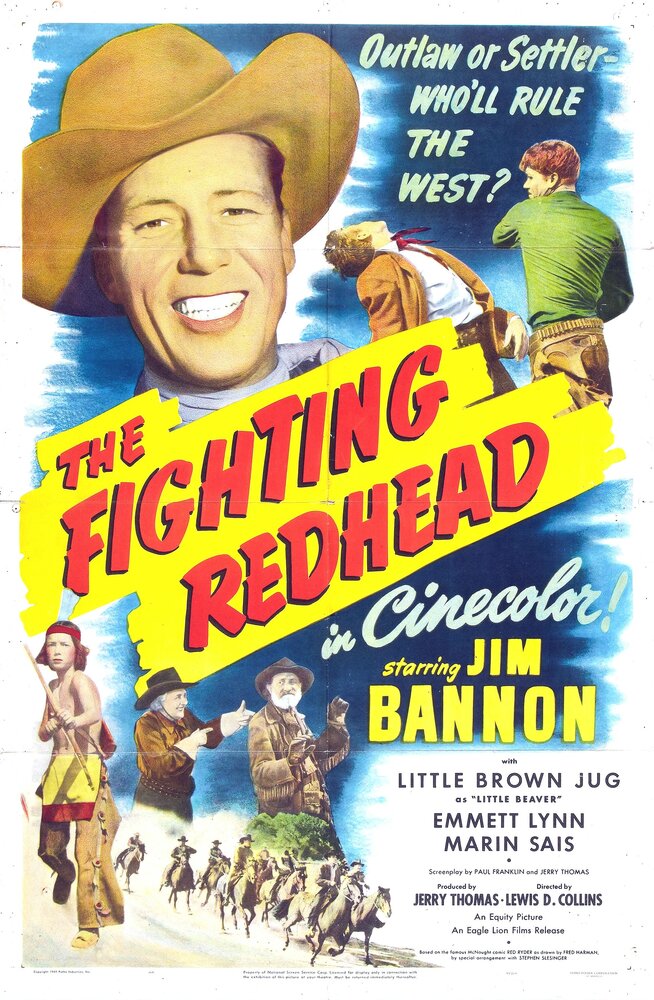 The Fighting Redhead (1949) постер