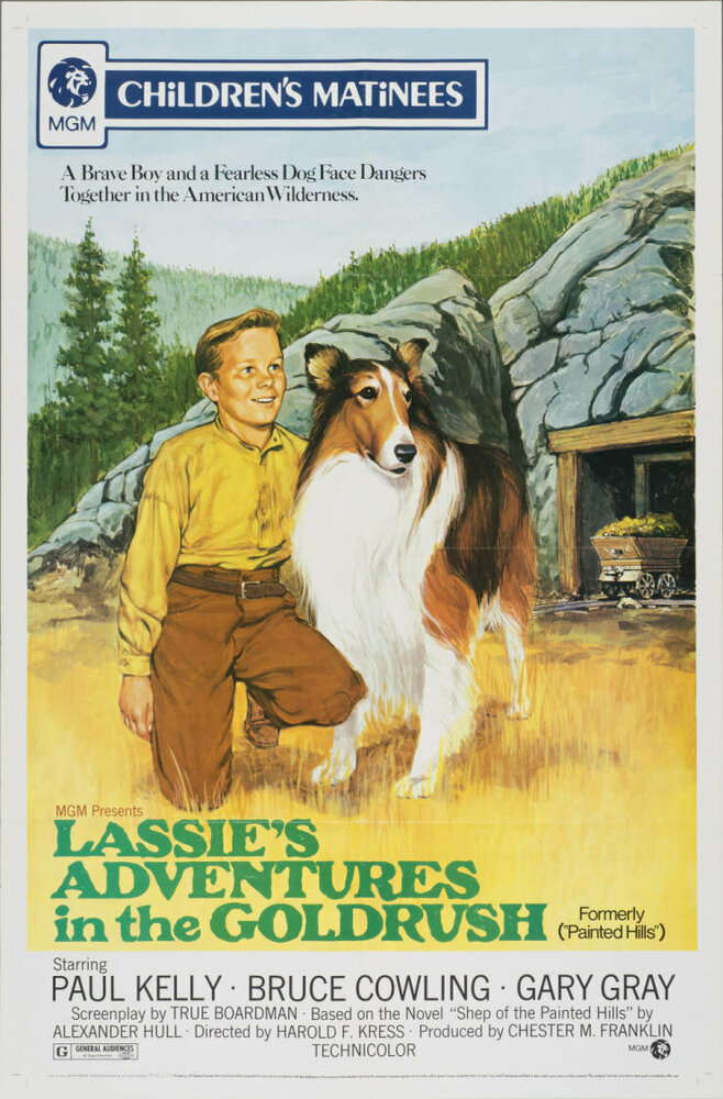 Лесси в разрисованных холмах (1951) постер