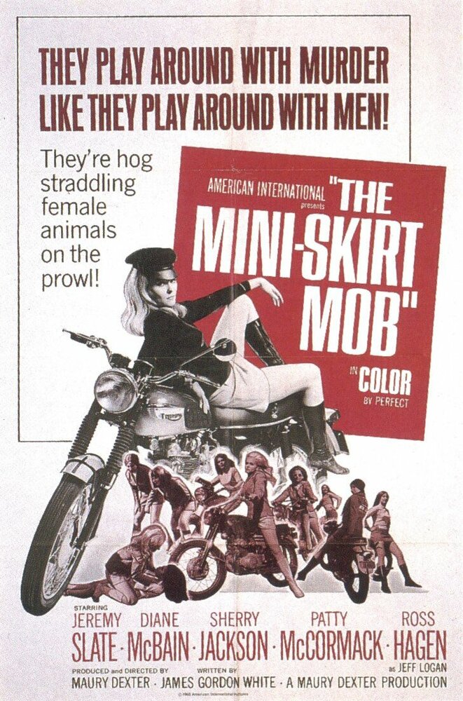 Банда в мини-юбках (1968) постер