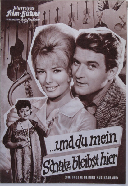 А ты, киска, оставайся здесь (1961) постер
