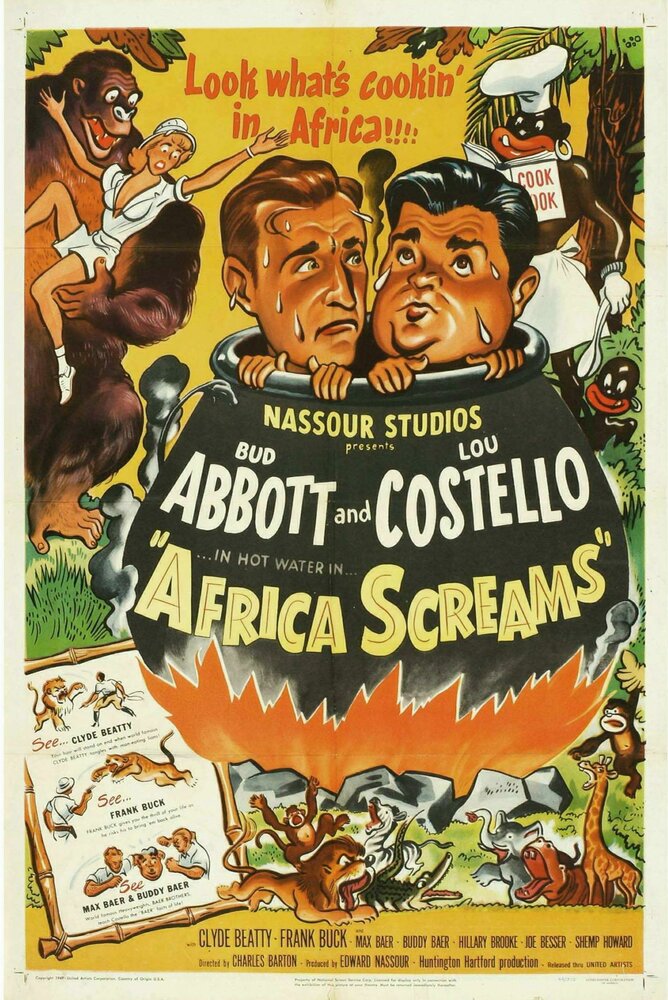 Африка зовёт (1949) постер