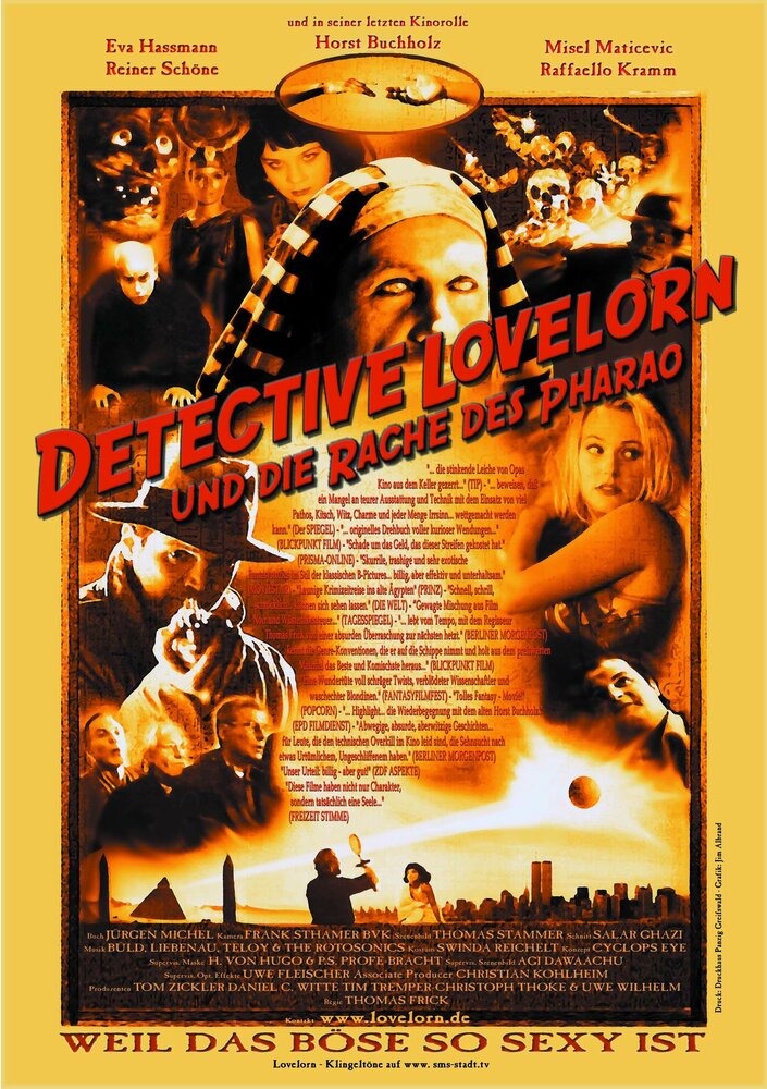 Детектив Лавлорн и месть фараона (2002) постер