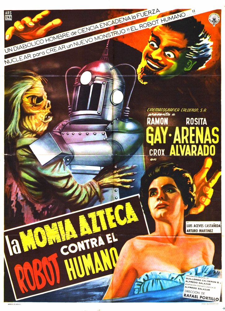 Робот против мумии ацтеков (1958) постер