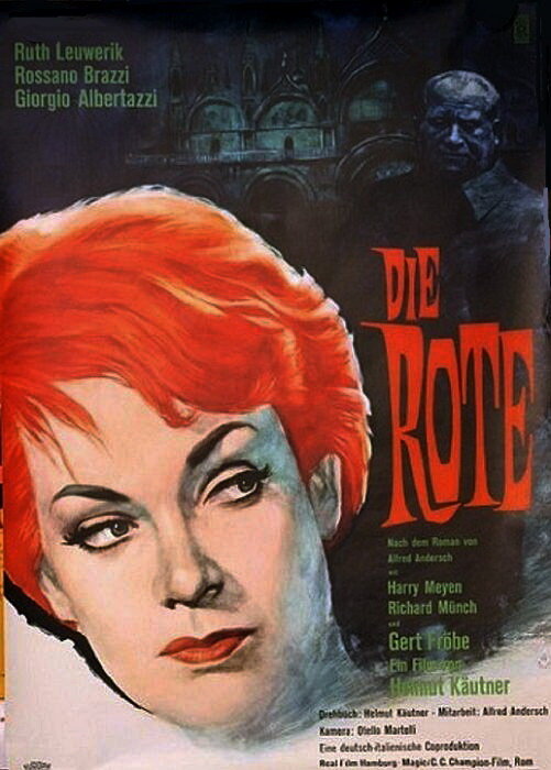 Рыжеволосая (1962) постер