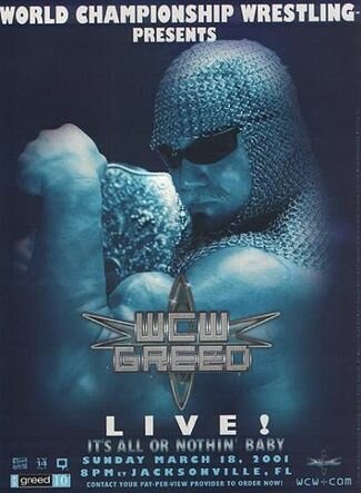 WCW Жадность (2001) постер