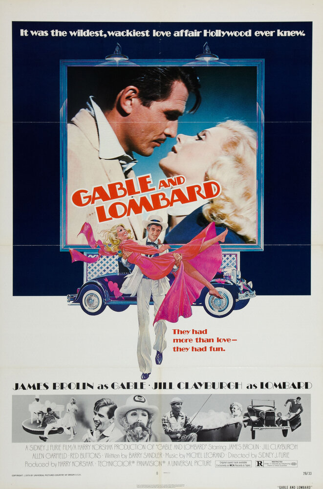 Гейбл и Ломбард (1976) постер